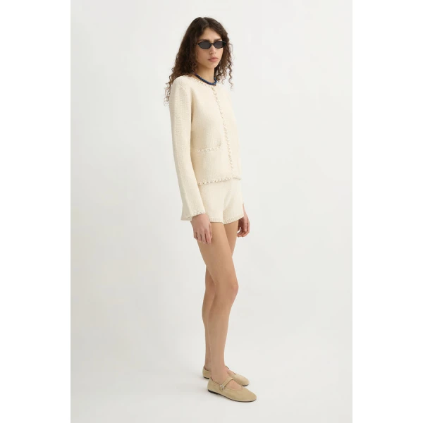Posse Harlan Jacket – sustainable Jackets in Beige from Australian designer at Coveti.