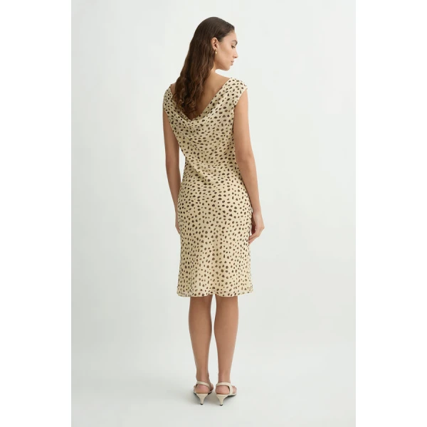 Posse Leo Dress – sustainable Dresses in Beige from Australian designer at Coveti.