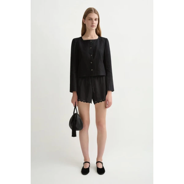 Posse Marilyn Short – sustainable Shorts in Black from Australian designer at Coveti.
