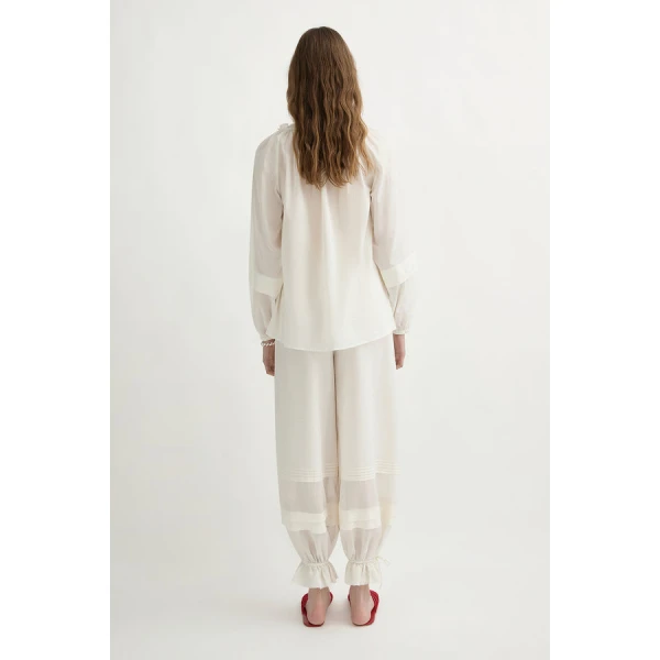 Posse Pearl Pants – sustainable Pants in White from Australian designer at Coveti.