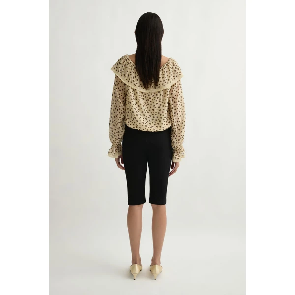 Posse Priscilla Blouse – sustainable Tops in Beige from Australian designer at Coveti.