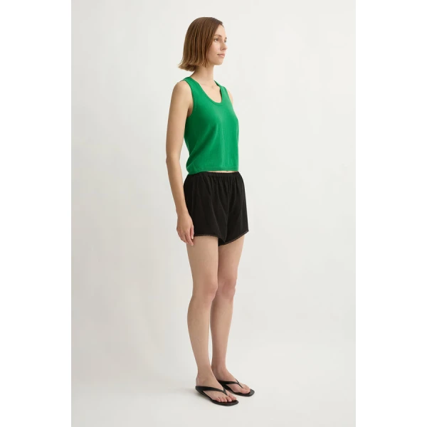 Posse Priscilla Short – sustainable Shorts in Black from Australian designer at Coveti.