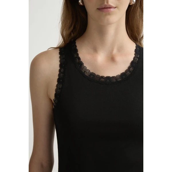 Posse Roberta Tank – sustainable Tops in Black from Australian designer at Coveti.