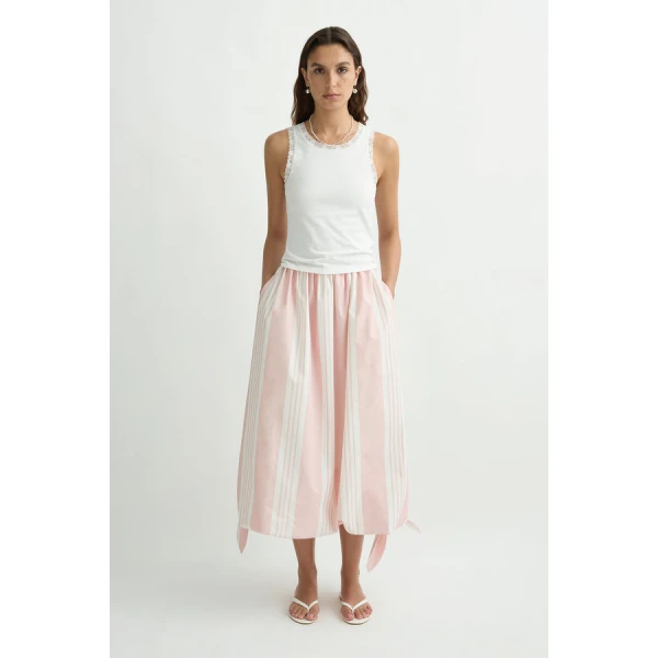 Posse Roberta Tank – sustainable Tops in White from Australian designer at Coveti.