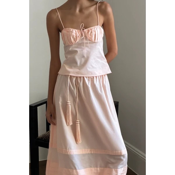 Posse Willow Cami – sustainable Tops in Pink from Australian designer at Coveti.