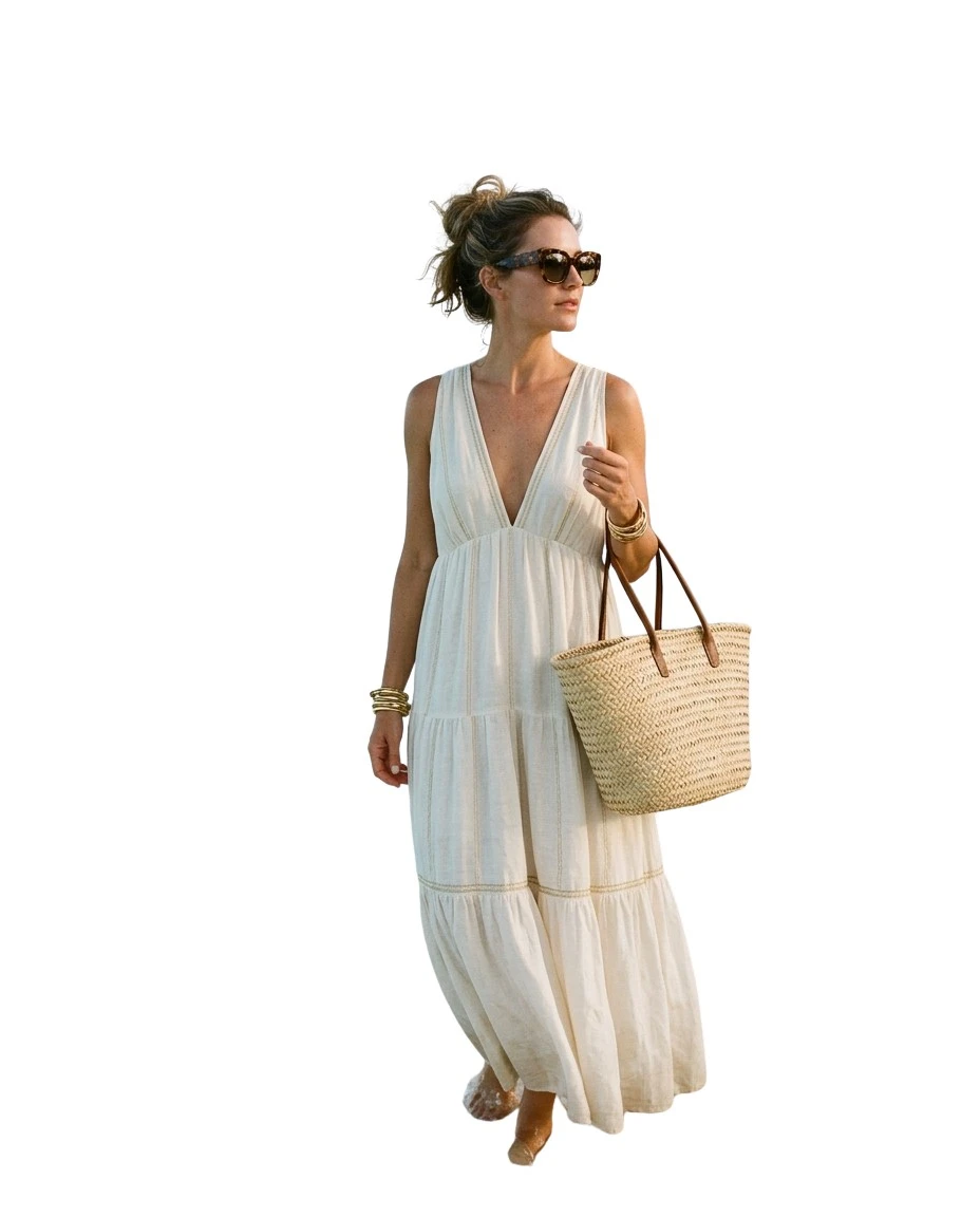 Gemma Deeks Style Guide: Resort chic Anniversary in Bahamas Summer 2026