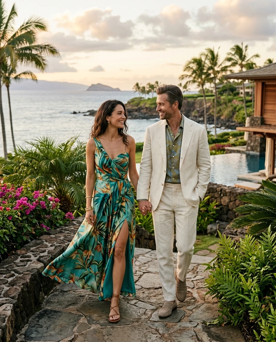 Gemma Deeks Style Guide: Resort chic Anniversary in Hawaii Summer 2026