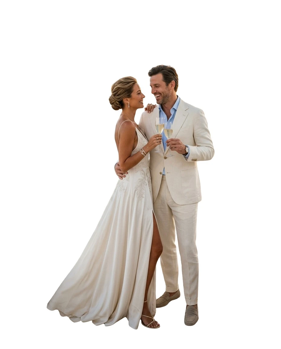 Gemma Deeks Style Guide: Resort chic Anniversary in Santorini Summer 2026