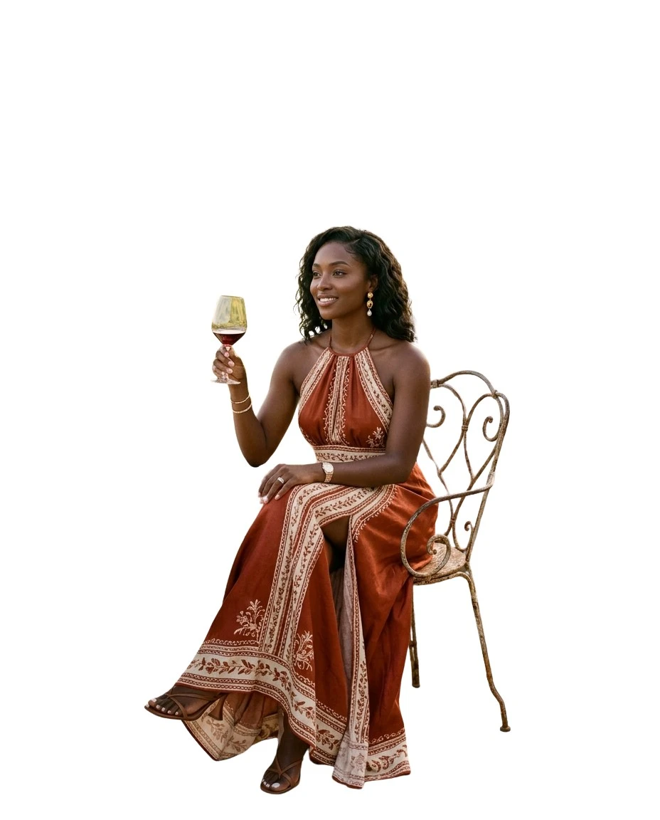 Gemma Deeks Style Guide: Resort chic Birthday in Burgundy Summer 2026