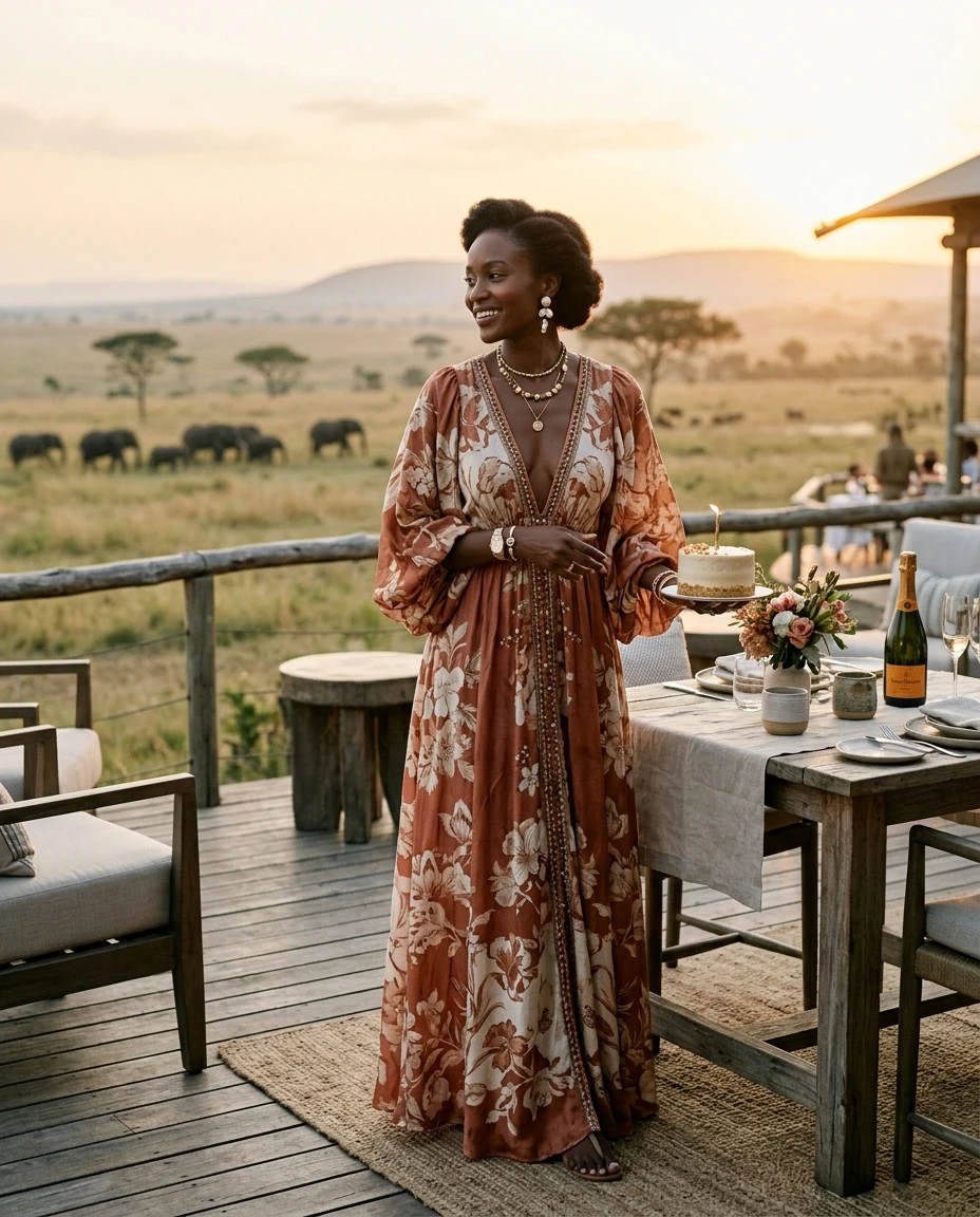 Gemma Deeks Style Guide: Resort chic Birthday in Kenya Summer 2026