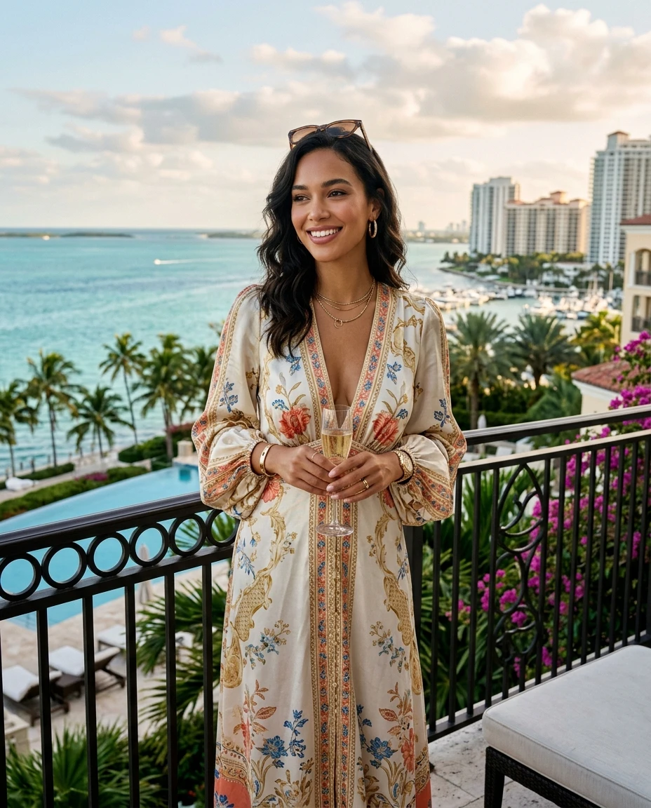 Gemma Deeks Style Guide: Resort chic Birthday in Miami Summer 2026