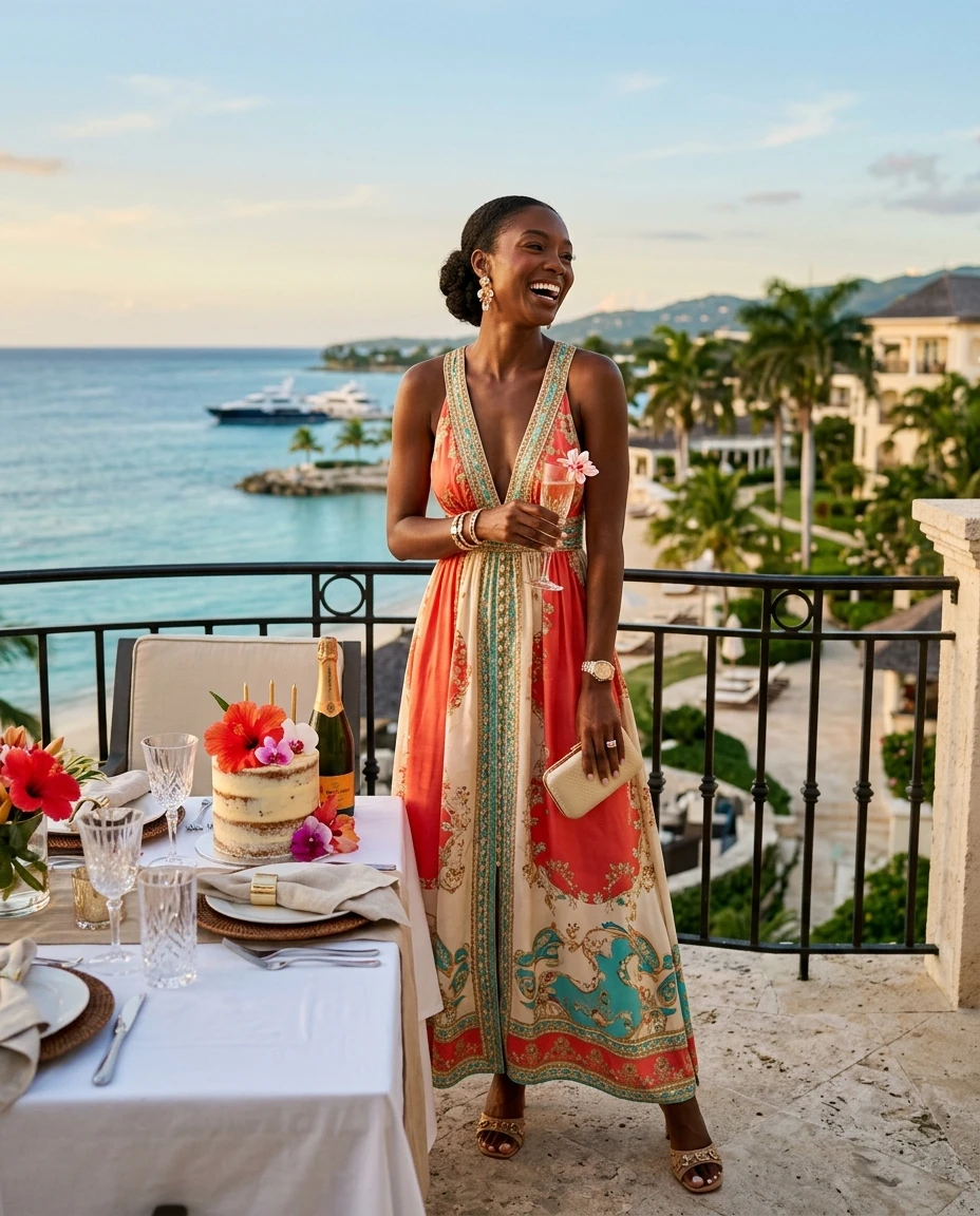 Gemma Deeks Style Guide: Resort chic Birthday in Montego Bay Summer 2026