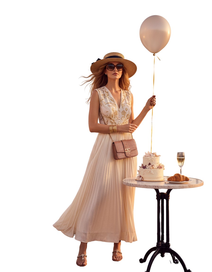 Gemma Deeks Style Guide: Resort chic Birthday in Paris Summer 2026