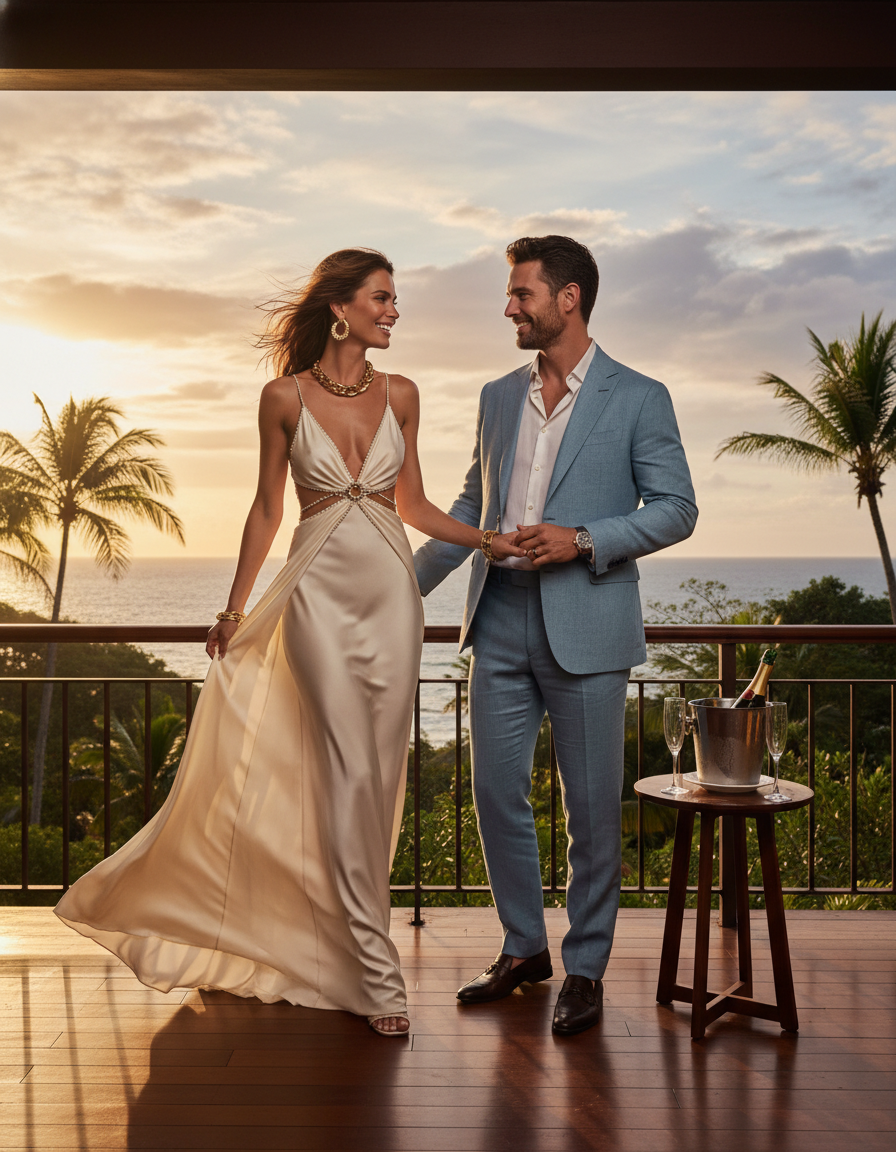Gemma Deeks Style Guide: Resort chic Date night in Costa Rica Summer 2026