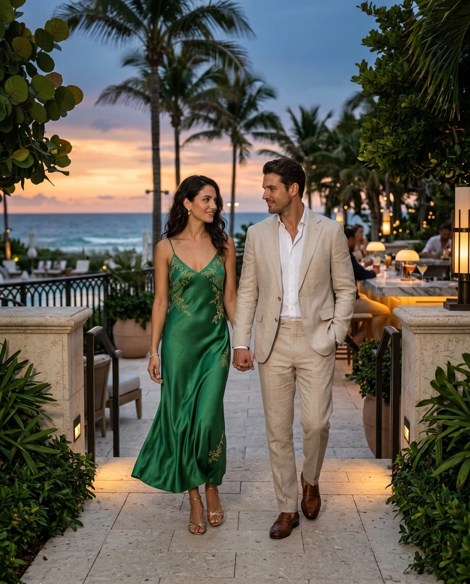 Gemma Deeks Style Guide: Resort chic Date night in Florida Summer 2026