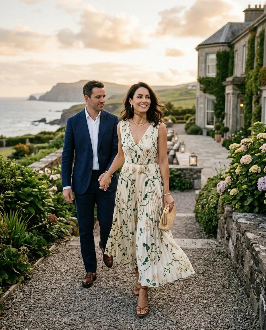 Gemma Deeks Style Guide: Resort chic Date night in Ireland Summer 2026