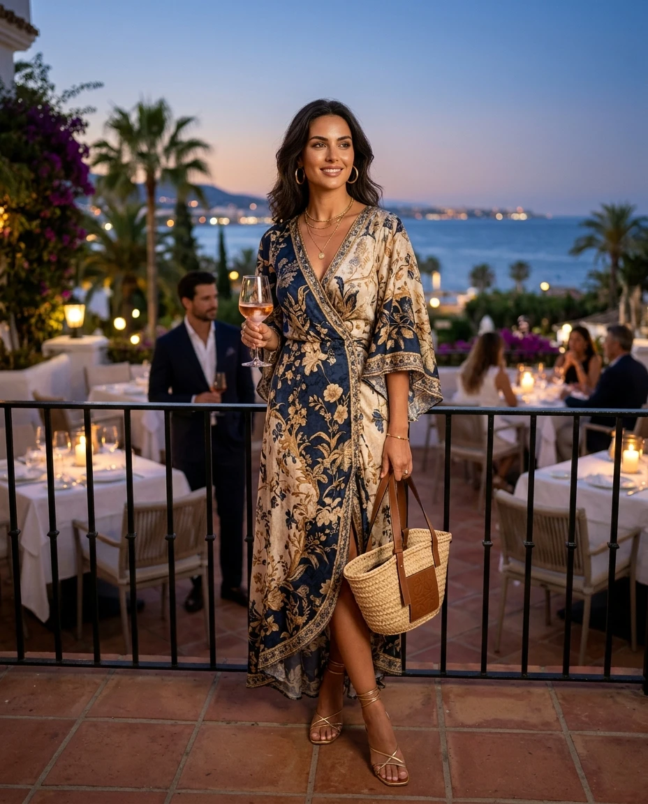 Gemma Deeks Style Guide: Resort chic Date night in Marbella Summer 2026