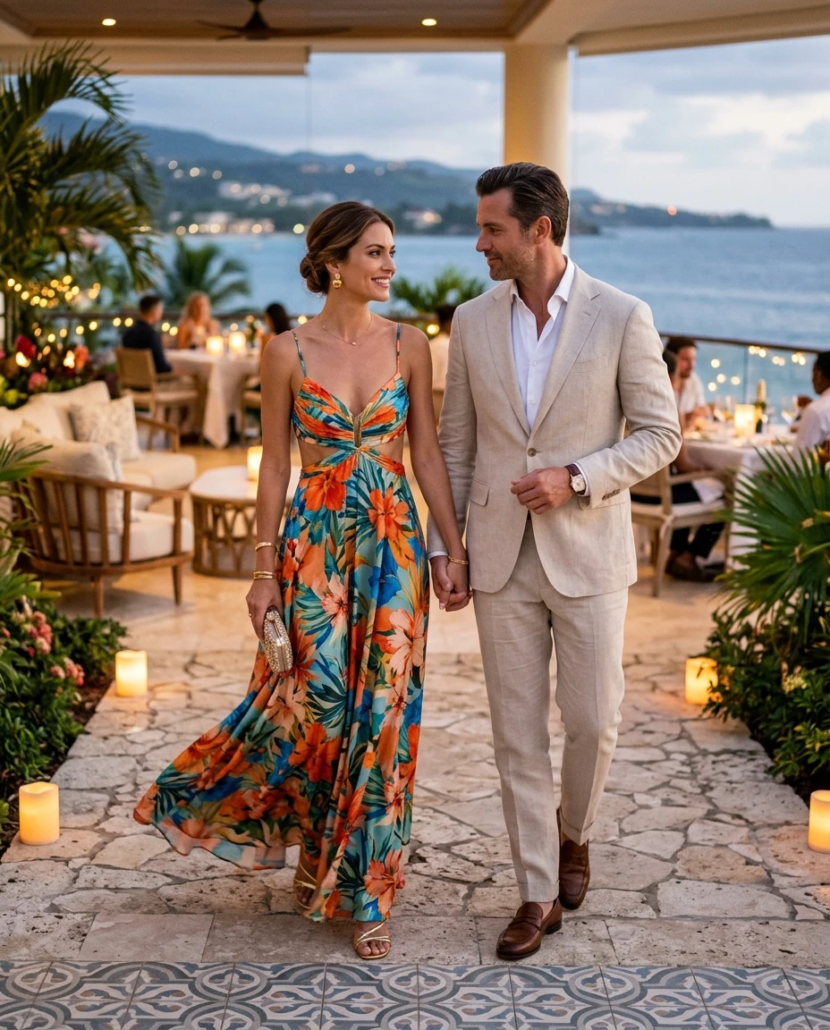 Gemma Deeks Style Guide: Resort chic Date night in Montego Bay Summer 2026
