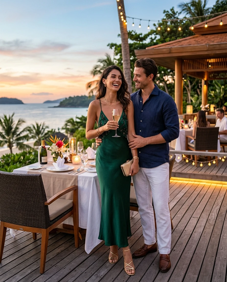 Gemma Deeks Style Guide: Resort chic Date night in Phuket Summer 2026