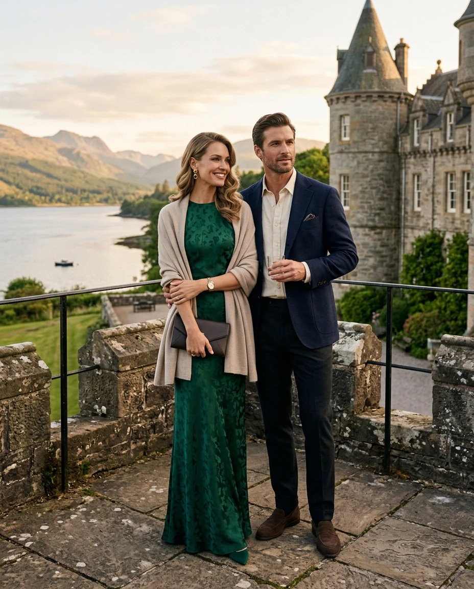 Gemma Deeks Style Guide: Resort chic Date night in Scotland Summer 2026