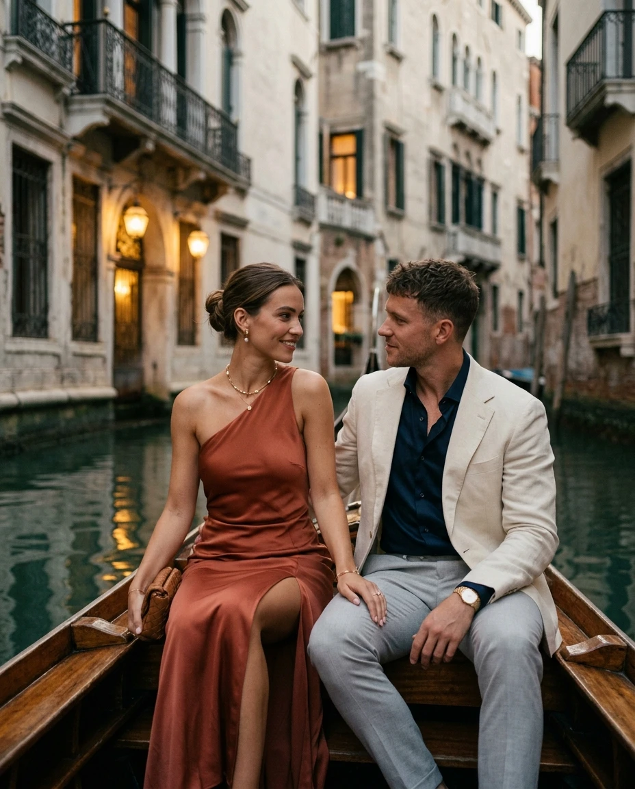 Gemma Deeks Style Guide: Resort chic Date night in Venice Summer 2026