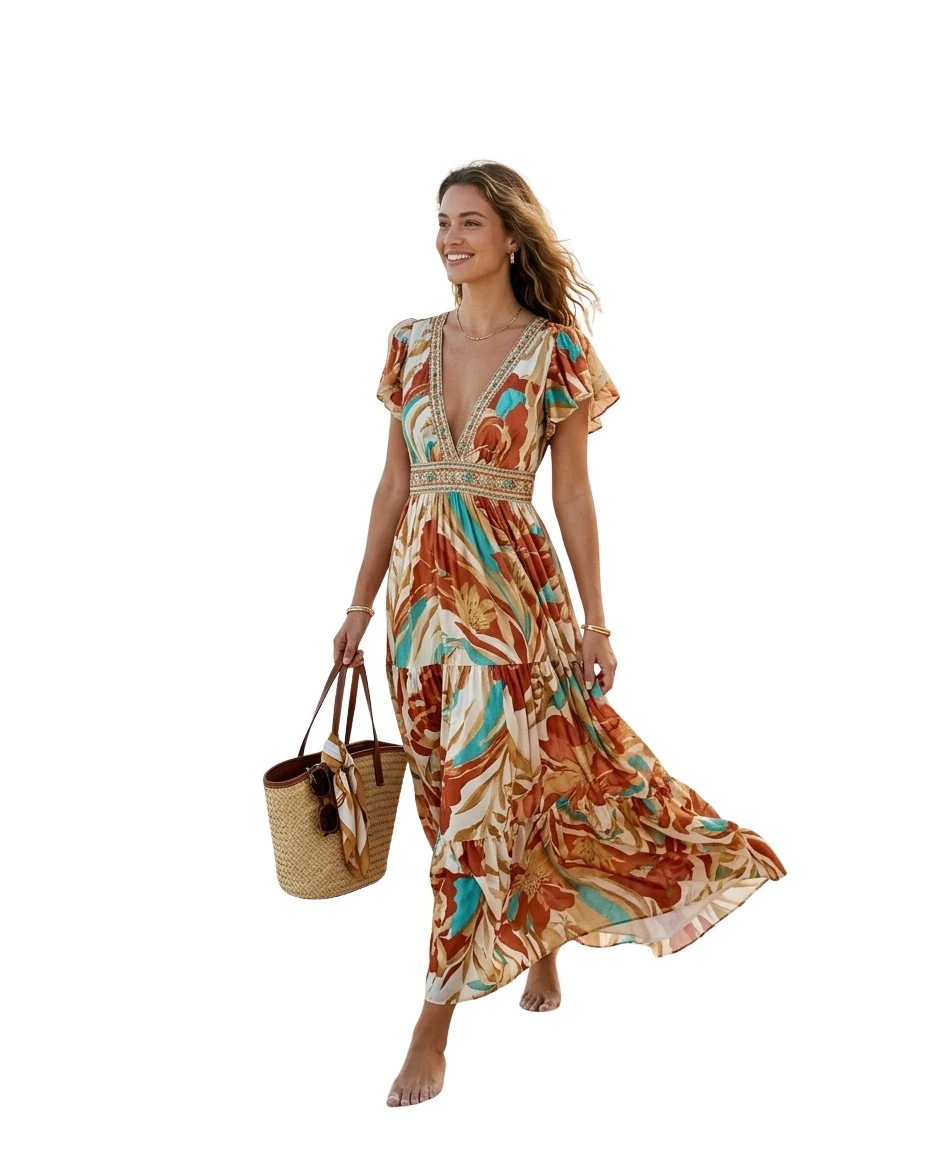 Gemma Deeks Style Guide: Resort chic Designer Summer Dresses in Cancun Summer 2026