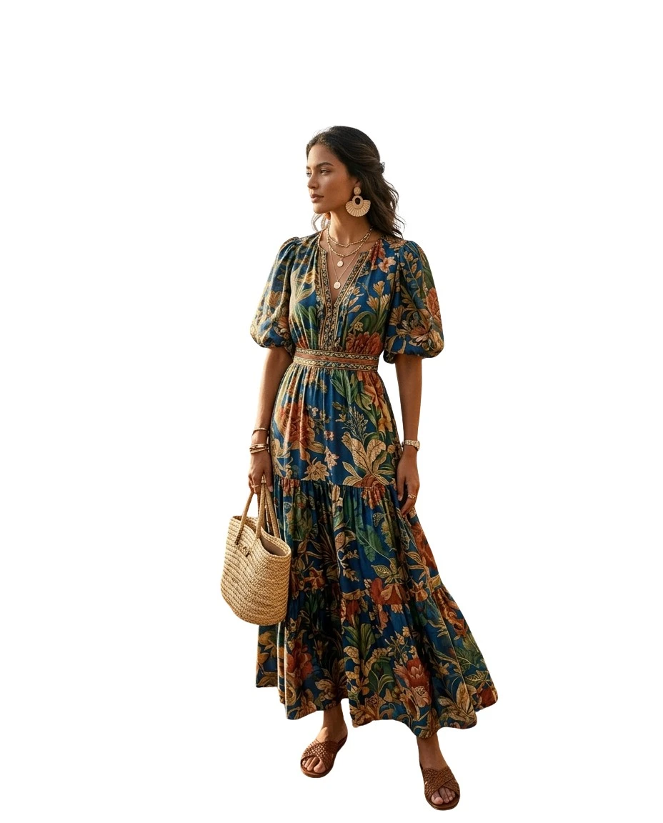 Gemma Deeks Style Guide: Resort chic Designer Summer Dresses in Colombia Summer 2026