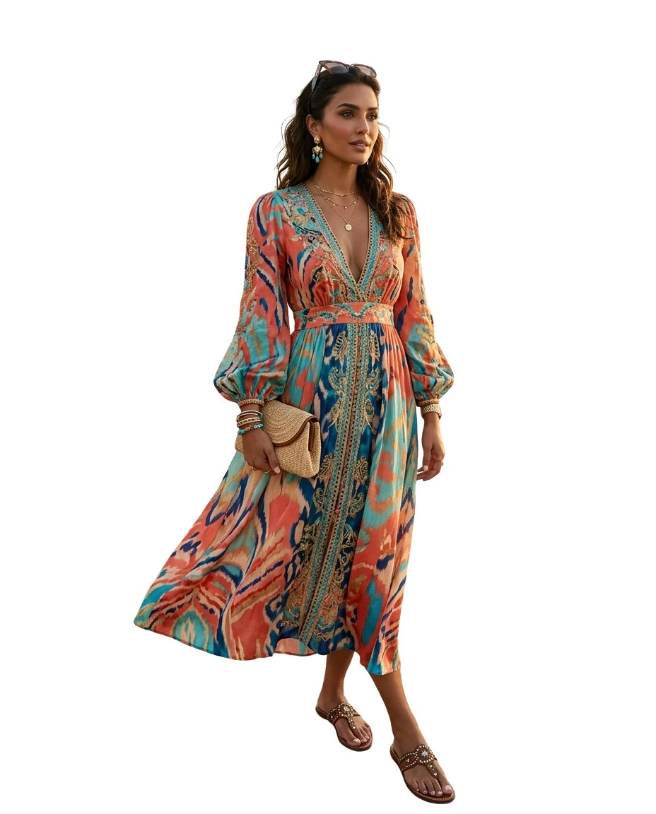 Gemma Deeks Style Guide: Resort chic Designer Summer Dresses in Dubai Summer 2026
