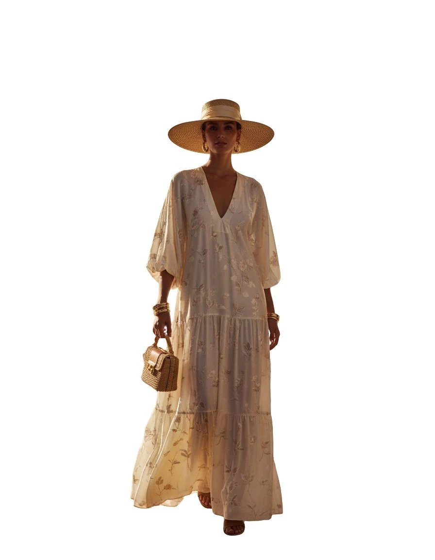 Gemma Deeks Style Guide: Resort chic Designer Summer Dresses in Moroco Summer 2026