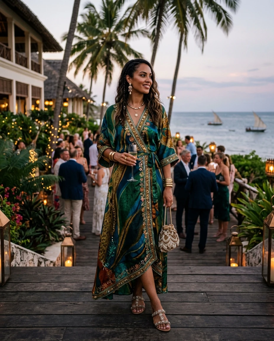 Gemma Deeks Style Guide: Resort chic Holiday parties in Kenya Summer 2026