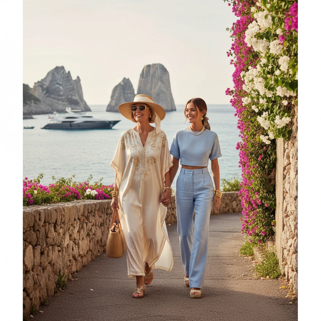 Gemma Deeks Style Guide: Resort chic Mother’s Day in Capri Summer 2026