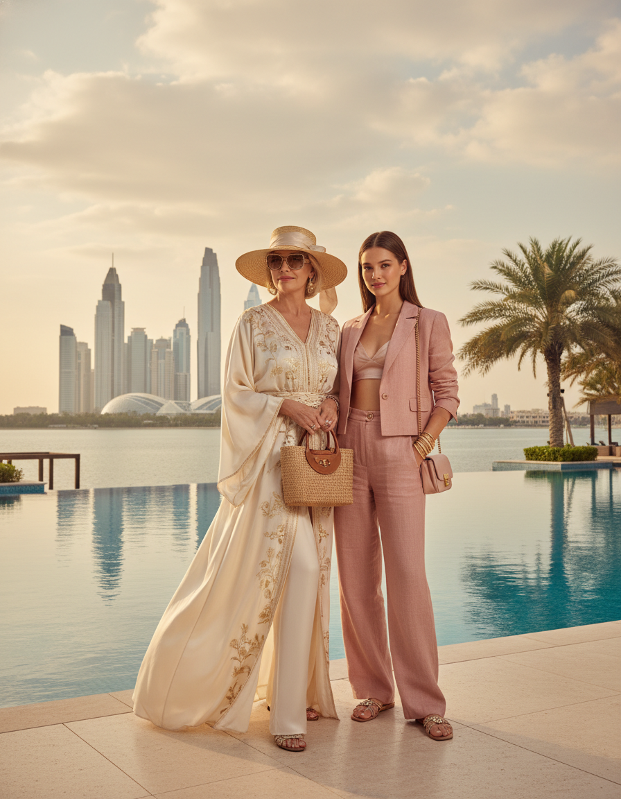 Gemma Deeks Style Guide: Resort chic Mother’s Day in Dubai Summer 2026