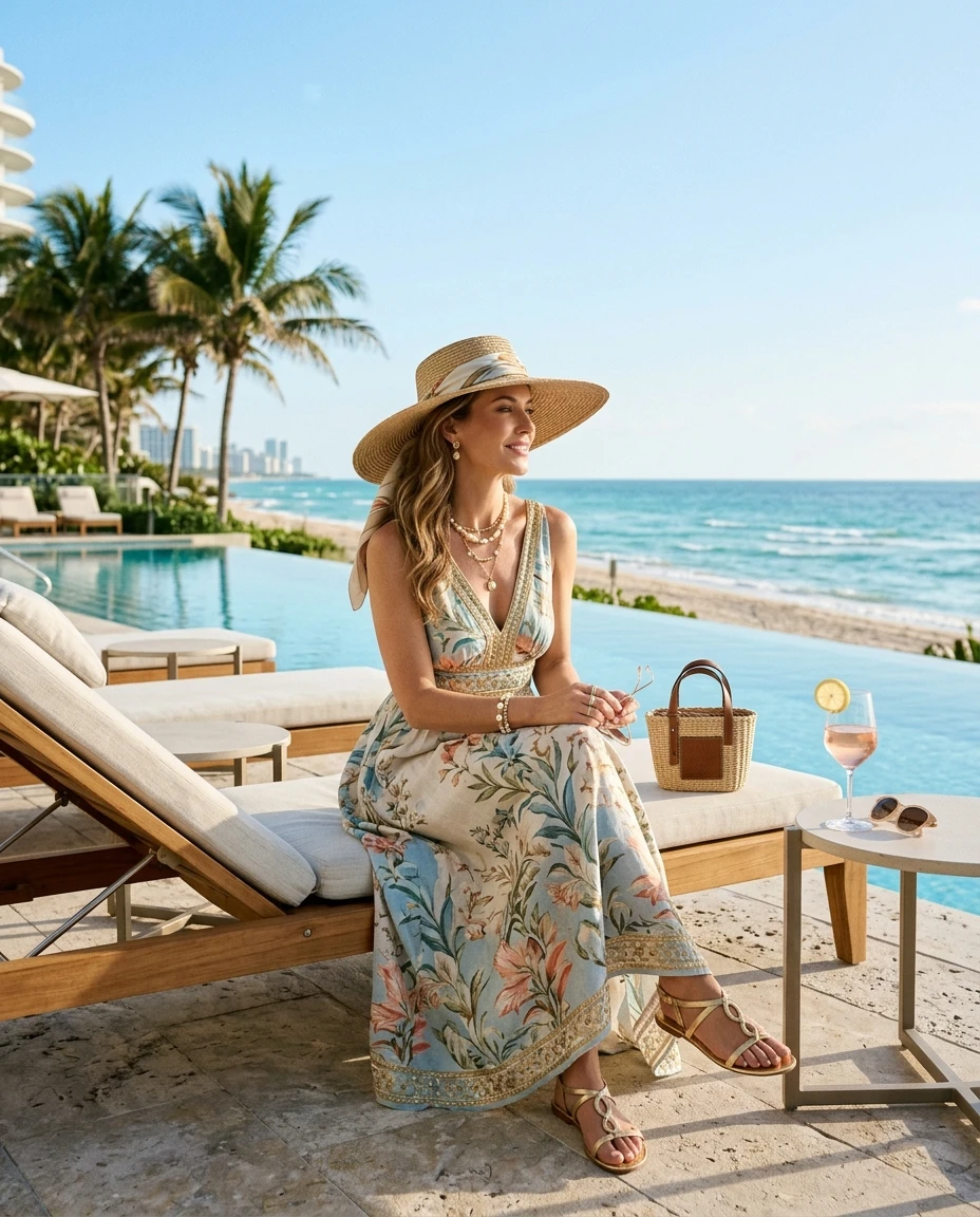 Gemma Deeks Style Guide: Resort chic Mother’s Day in Miami Summer 2026