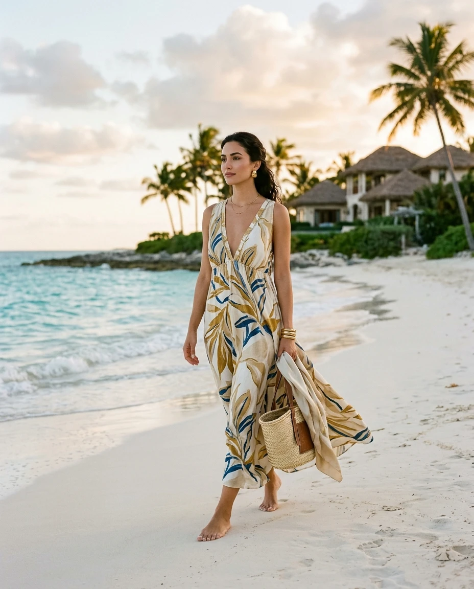 Gemma Deeks Style Guide: Resort Wear Anniversary in Bahamas Summer 2026