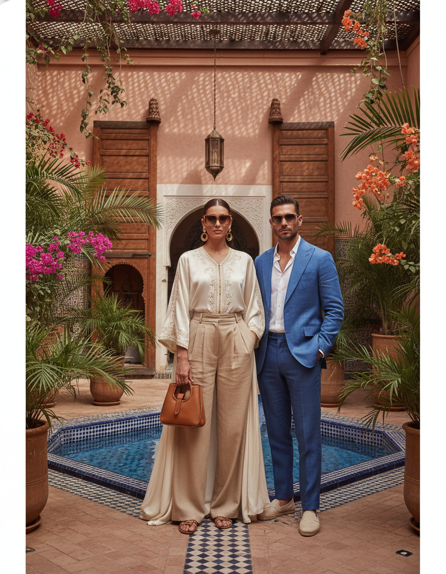 Gemma Deeks Style Guide: Resort Wear Anniversary in Marrakech Summer 2026