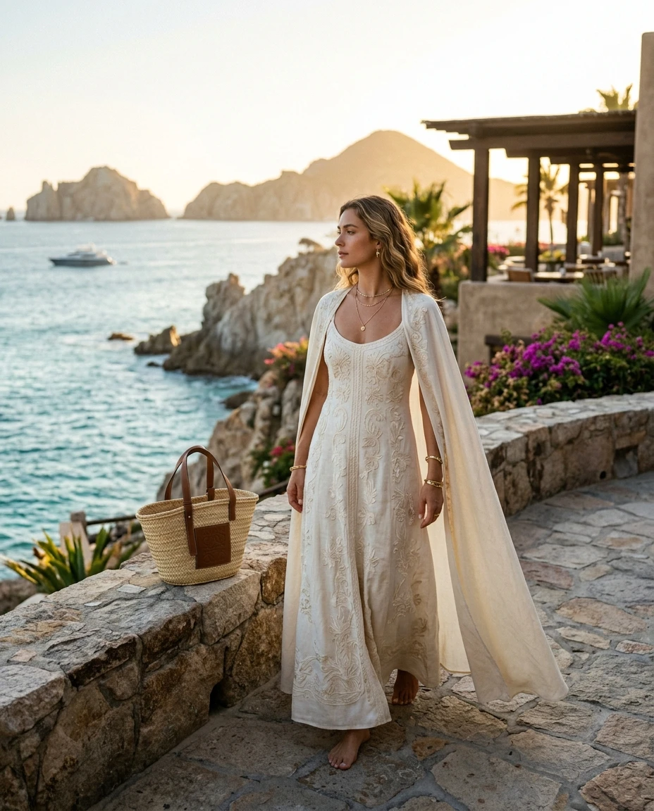 Gemma Deeks Style Guide: Resort Wear Anniversary in Mexico Summer 2026