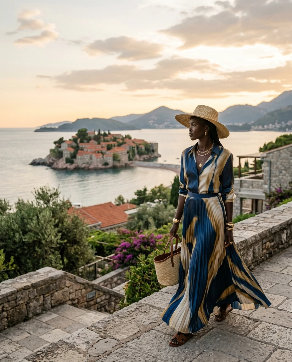 Gemma Deeks Style Guide: Resort Wear Anniversary in Montenegro Summer 2026