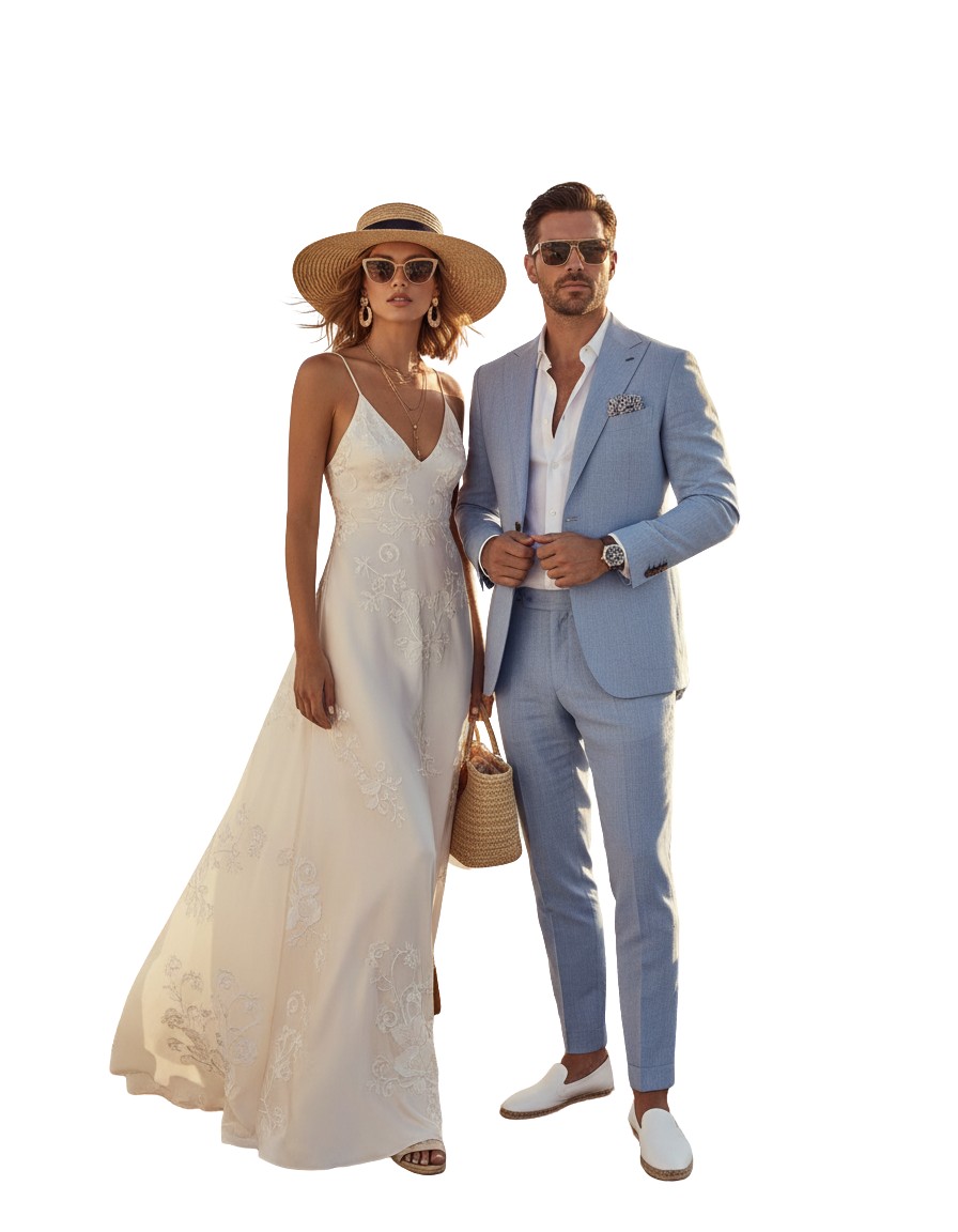 Gemma Deeks Style Guide: Resort Wear Anniversary in Santorini Summer 2026