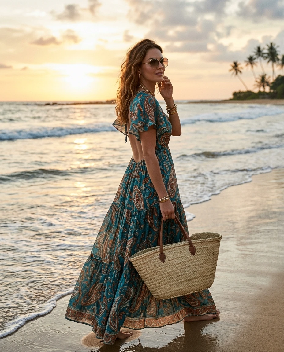 Gemma Deeks Style Guide: Resort Wear Anniversary in Sri Lanka Summer 2026