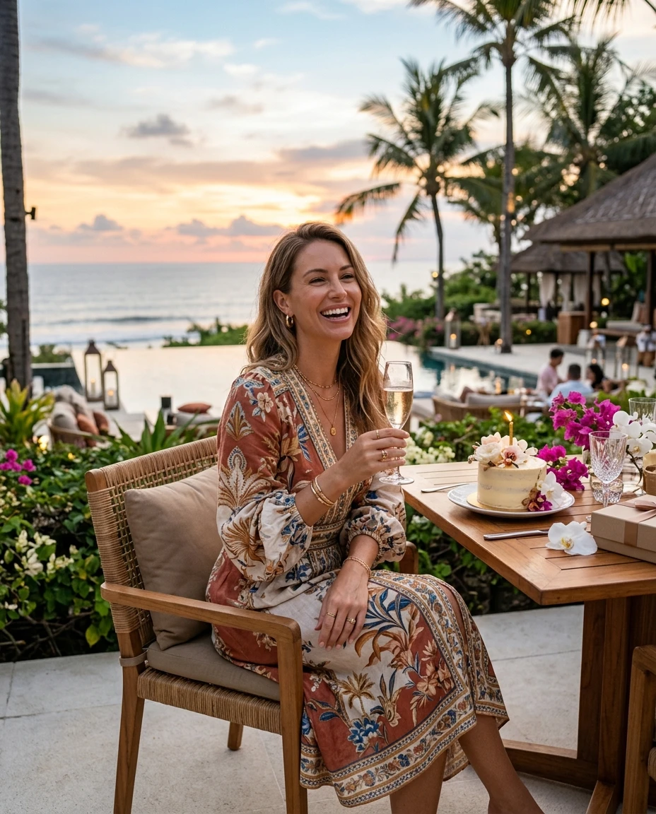 Gemma Deeks Style Guide: Resort Wear Birthday in Bali Summer 2026