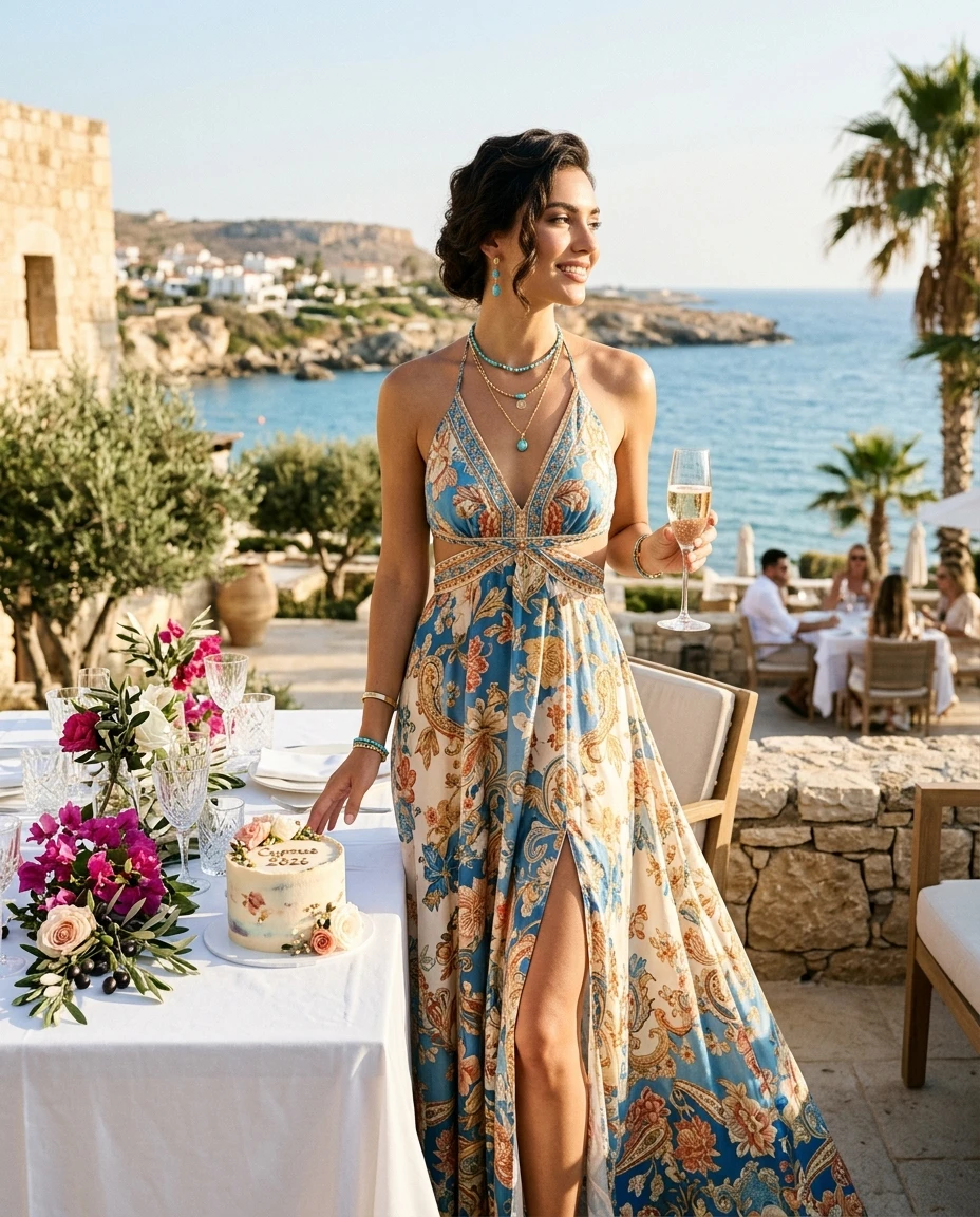 Gemma Deeks Style Guide: Resort Wear Birthday in Cyprus Summer 2026