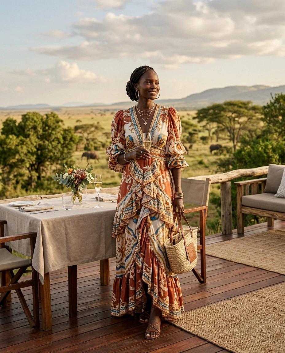 Gemma Deeks Style Guide: Resort Wear Birthday in Kenya Summer 2026