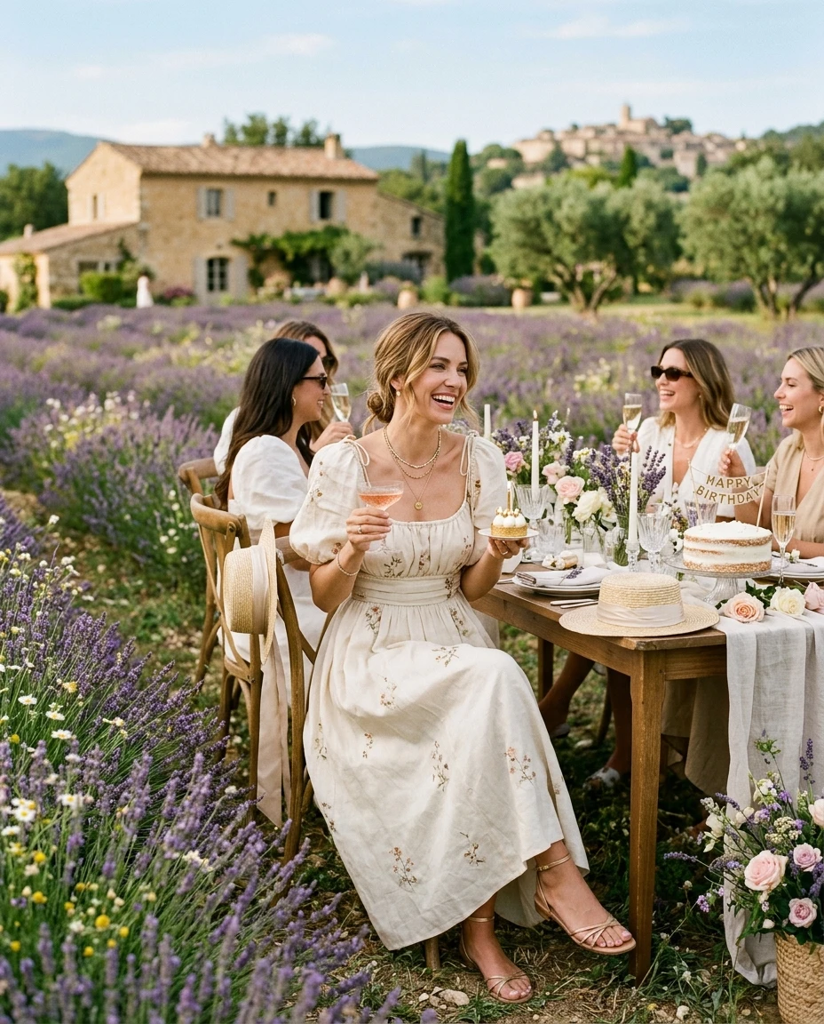 Gemma Deeks Style Guide: Resort Wear Birthday in Provence France Summer 2026