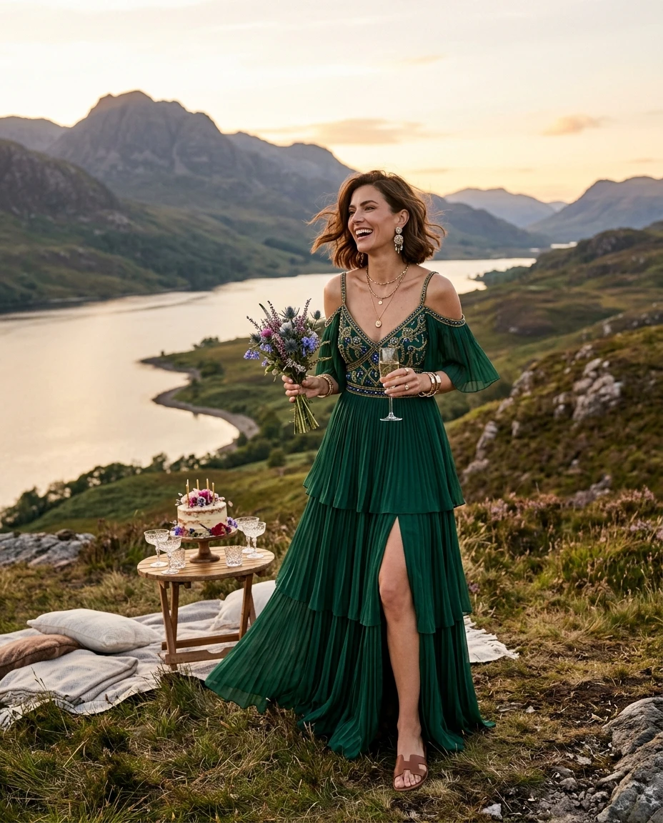Gemma Deeks Style Guide: Resort Wear Birthday in Scotland Summer 2026