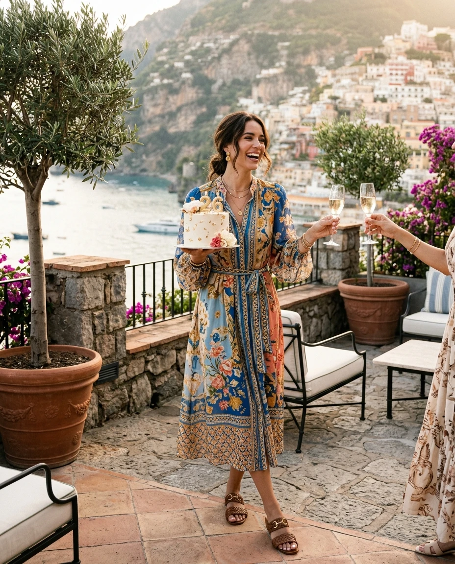 Gemma Deeks Style Guide: Resort Wear Birthday in Spain Summer 2026