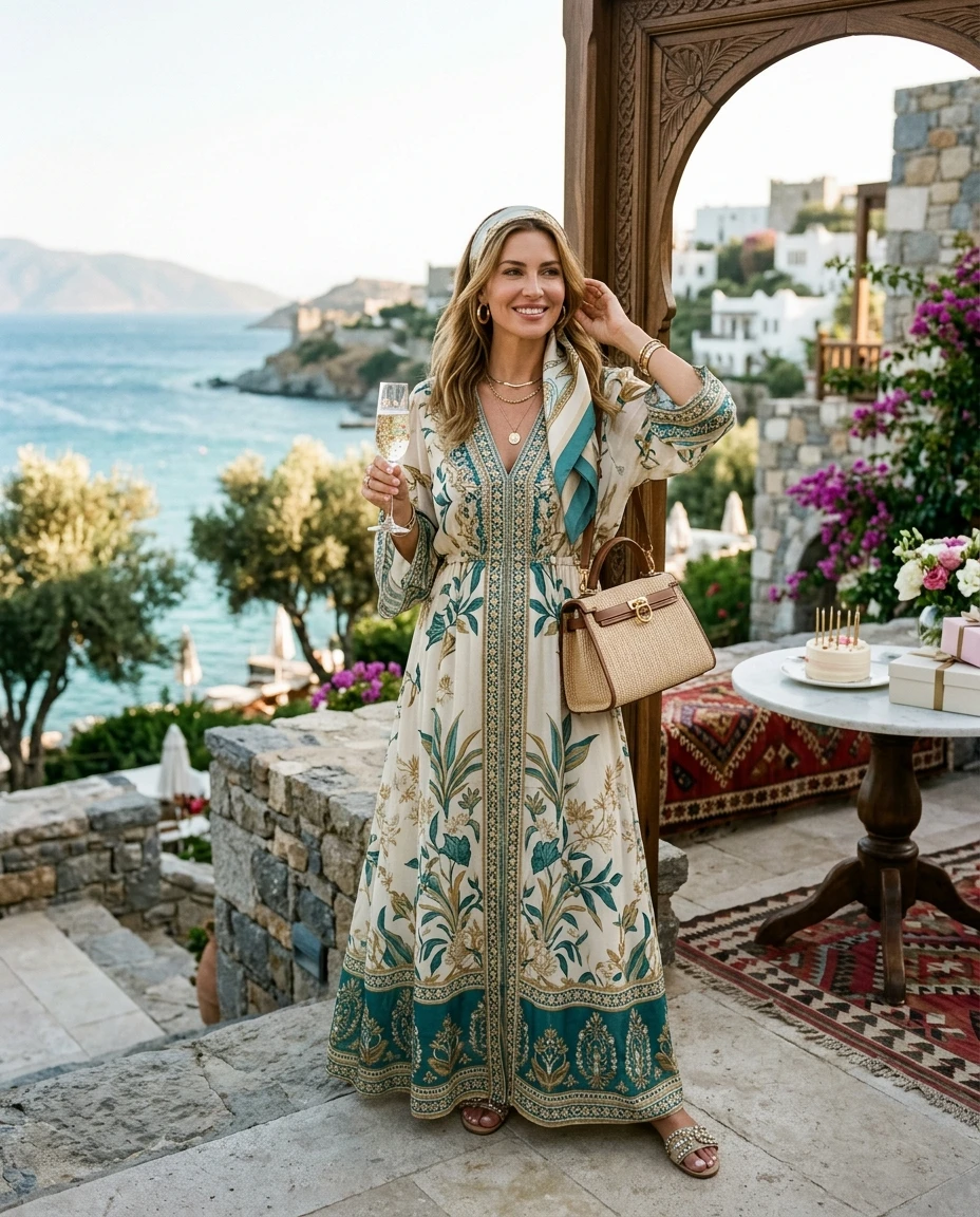 Gemma Deeks Style Guide: Resort Wear Birthday in Turkey Summer 2026