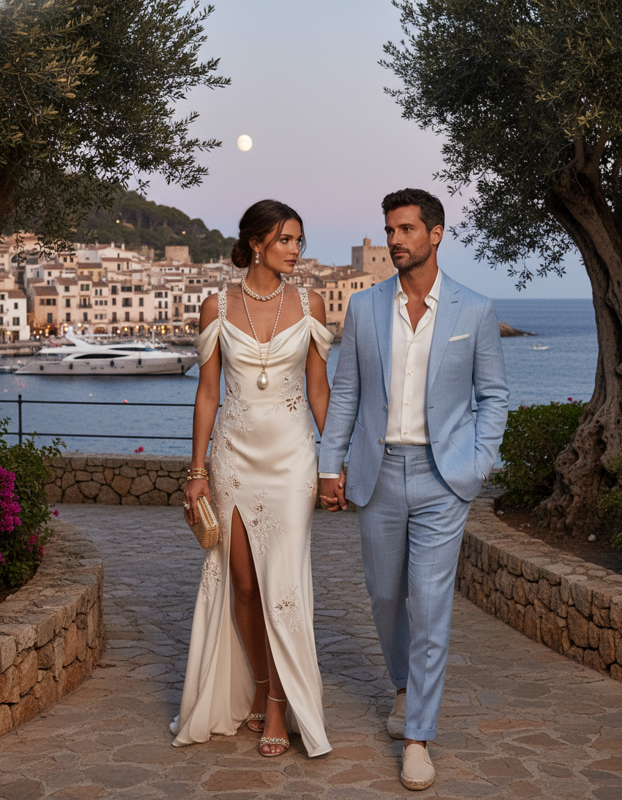 Gemma Deeks Style Guide: Resort Wear Date night in Catalonia Summer 2026