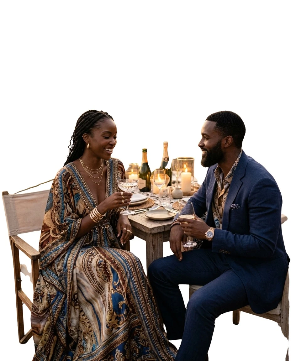 Gemma Deeks Style Guide: Resort Wear Date night in Kenya Summer 2026