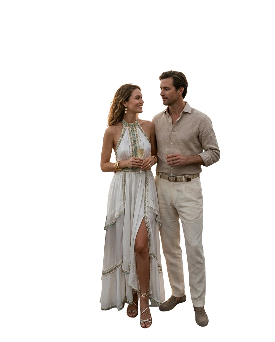 Gemma Deeks Style Guide: Resort Wear Date night in Maldives Summer 2026