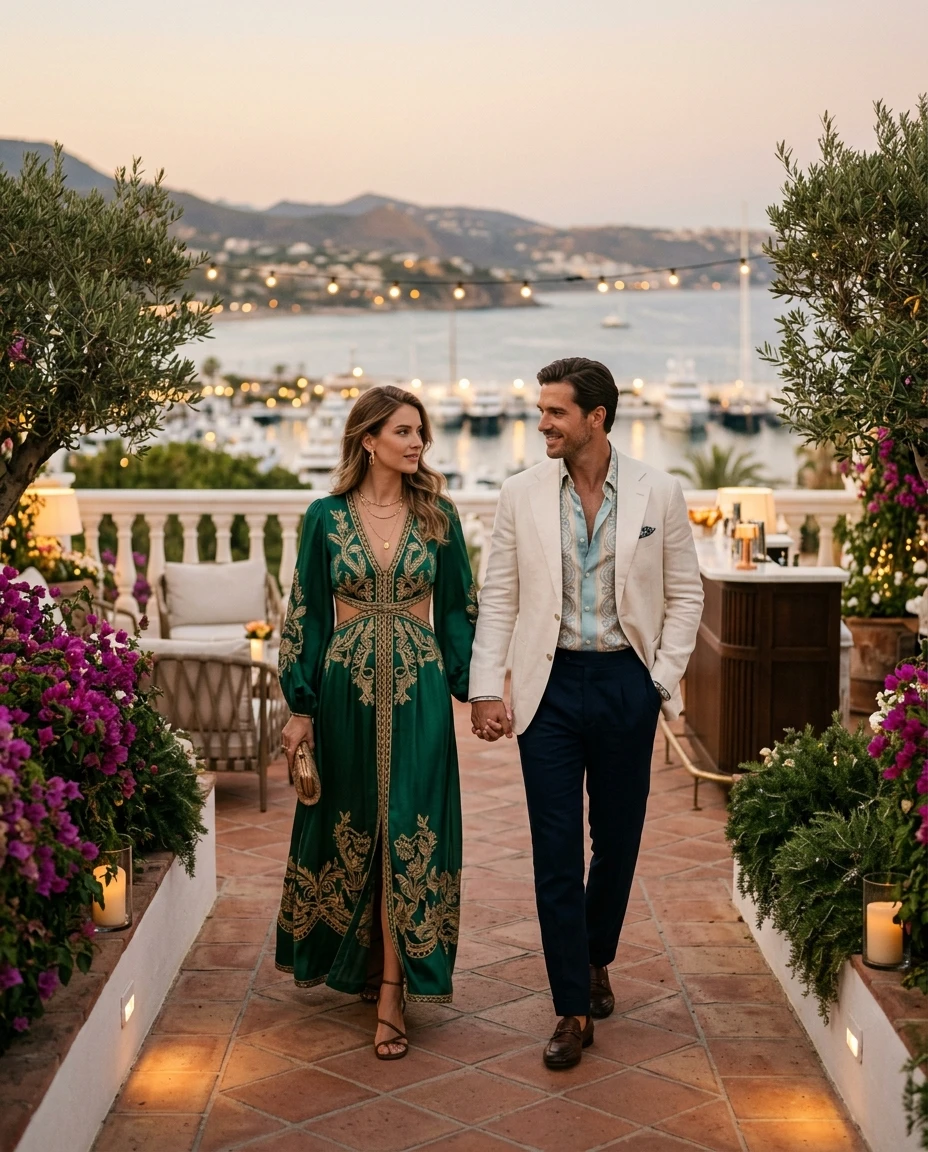 Gemma Deeks Style Guide: Resort Wear Date night in Marbella Summer 2026